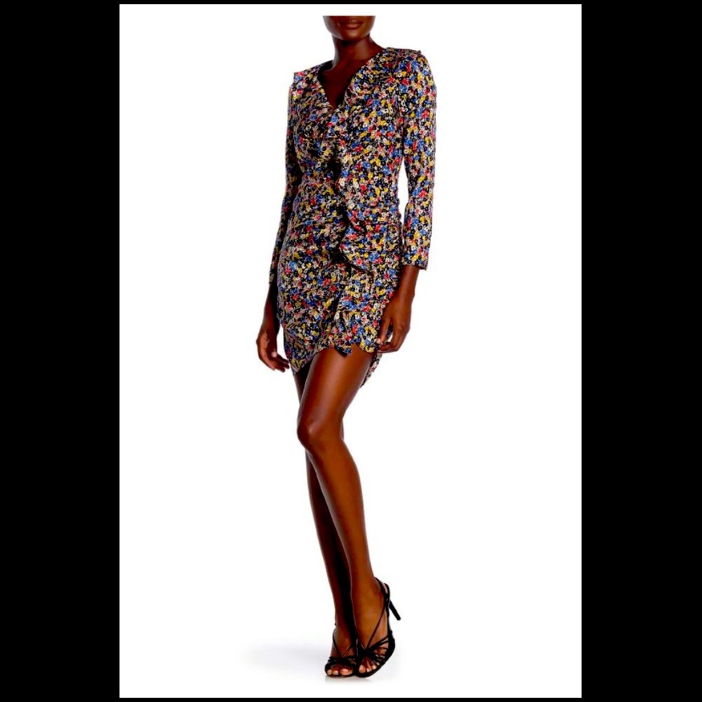 Veronica Beard | Minna Floral Ruffled Dress NWT